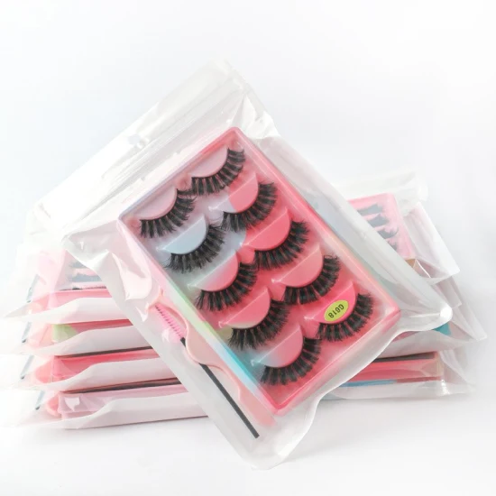 Europe et États-Unis New Half Hair False Eyelashes 5 paires de costume multi-style